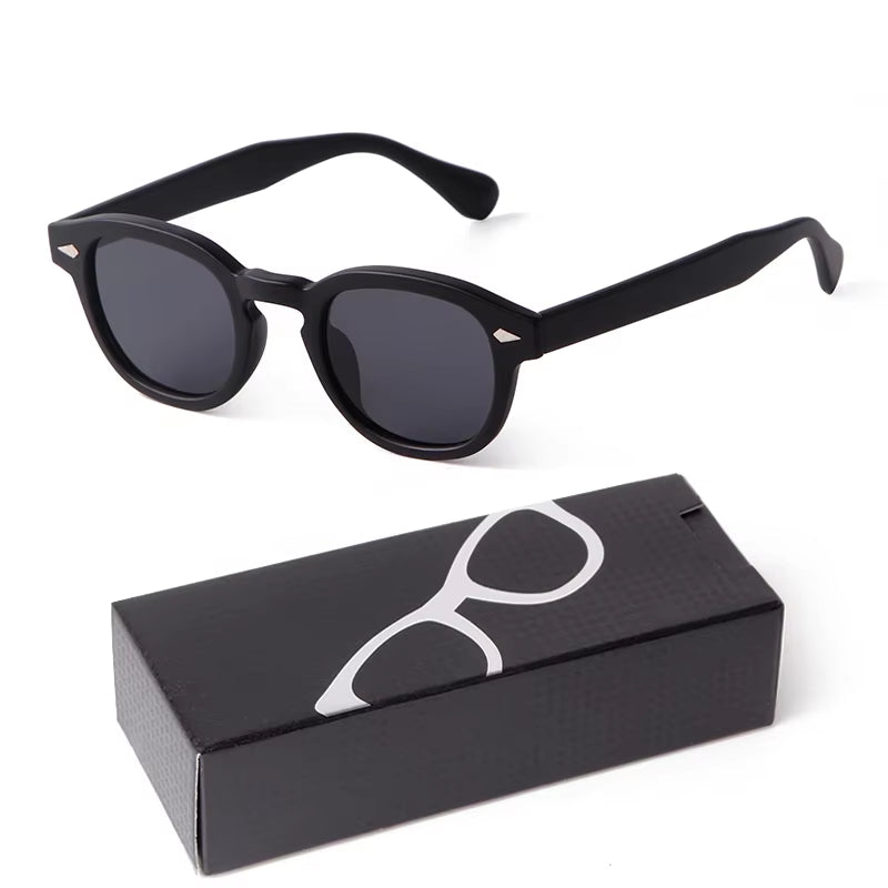 Fashion Gradient Blue Small round Sunglasses for Women Men Brand Designer Vintage Tortoise Square Sun Glasses Lunettes De Soleil