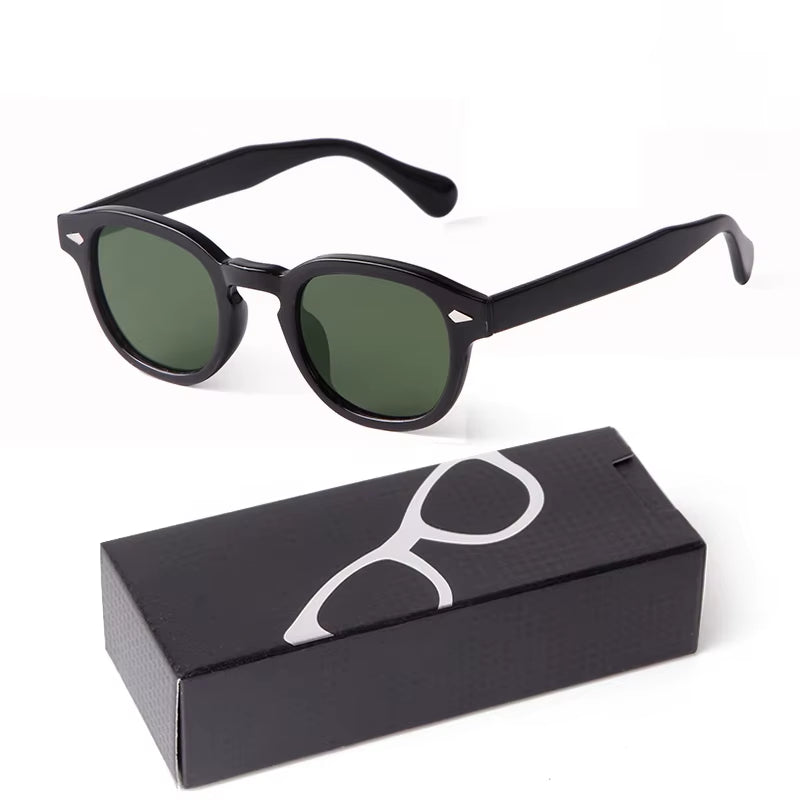 Fashion Gradient Blue Small round Sunglasses for Women Men Brand Designer Vintage Tortoise Square Sun Glasses Lunettes De Soleil