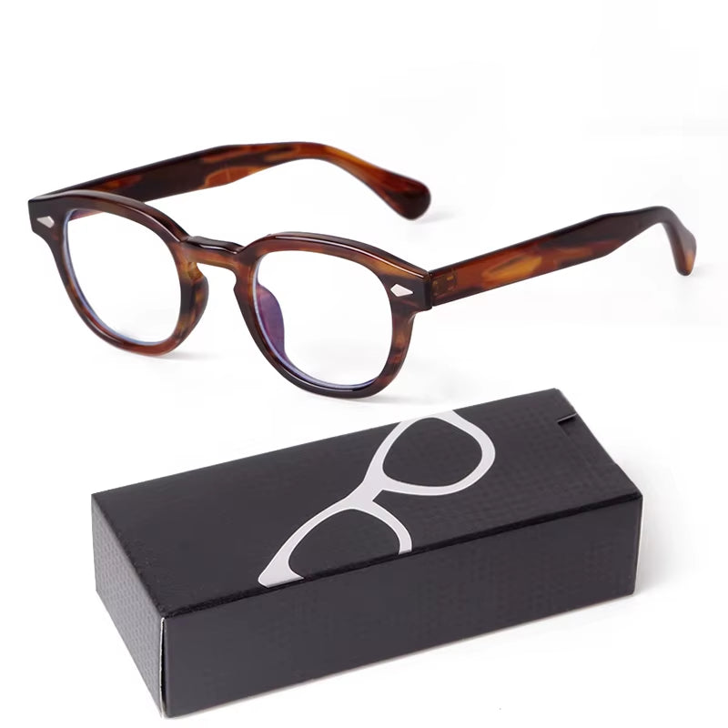 Fashion Gradient Blue Small round Sunglasses for Women Men Brand Designer Vintage Tortoise Square Sun Glasses Lunettes De Soleil